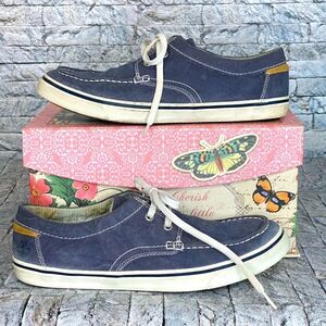 Timberland Earth Keepers Canvas Boat Shoes Men's Size 9 Lace Up